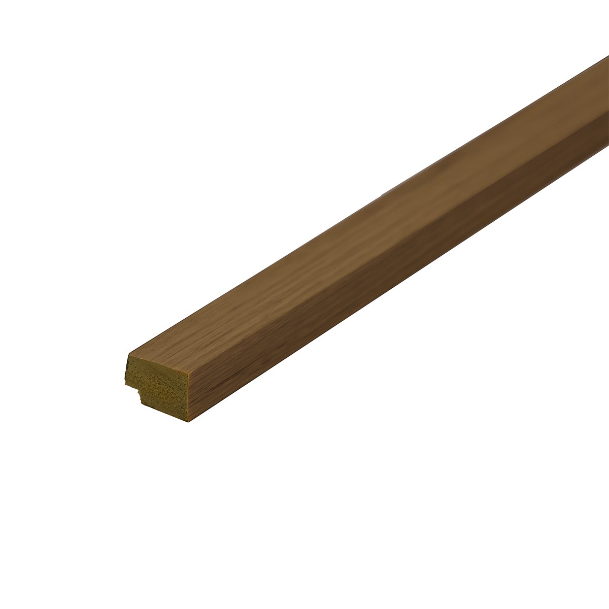 Slatwall Waterproof All Walnut Grooved End Cap