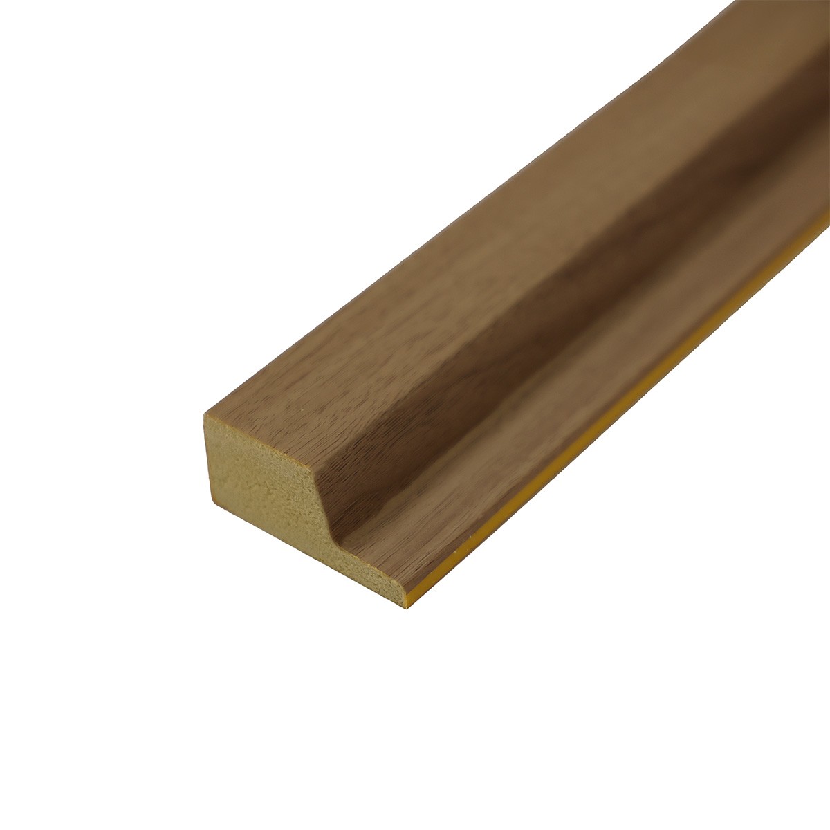 Slatwall Waterproof All Walnut Tongued End Cap