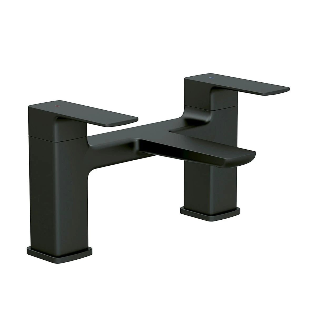 Strive Matt Black Bath Filler Tap
