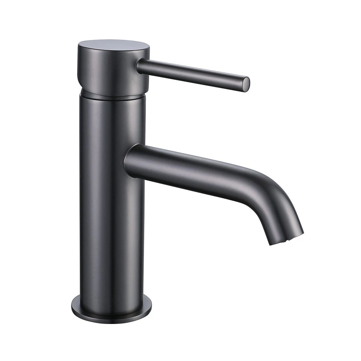 Serenity Gunmetal Basin Mono Mixer Tap with Easy Clean Click Waste