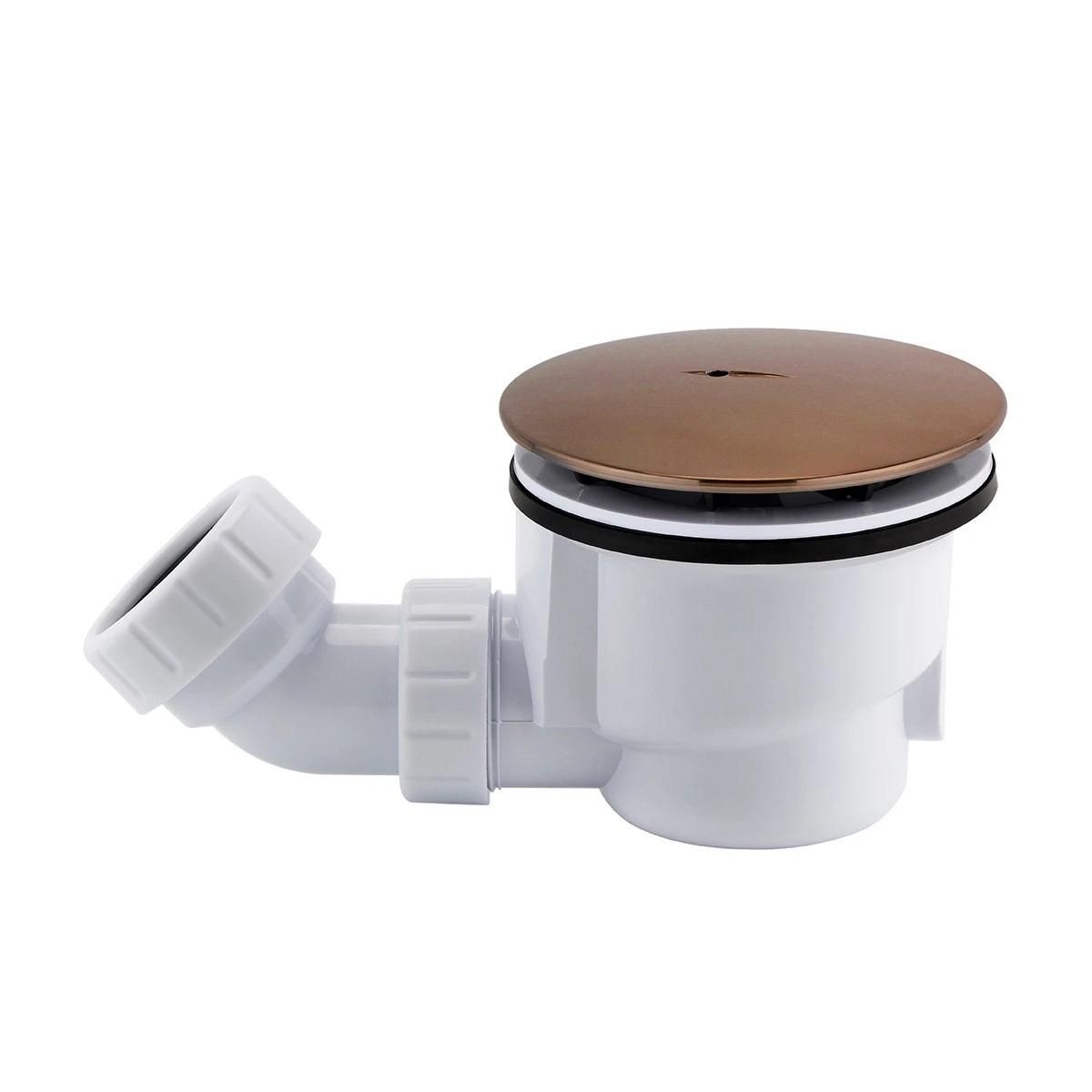Brushed Bronze 90mm Shower Waste & Trap