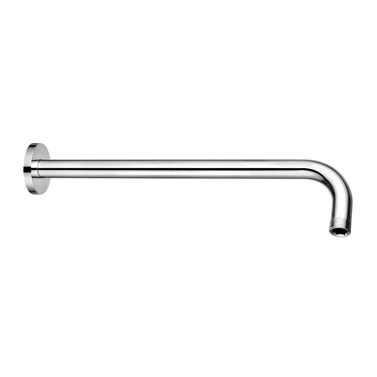 Globe Chrome Wall Shower Arm 300mm