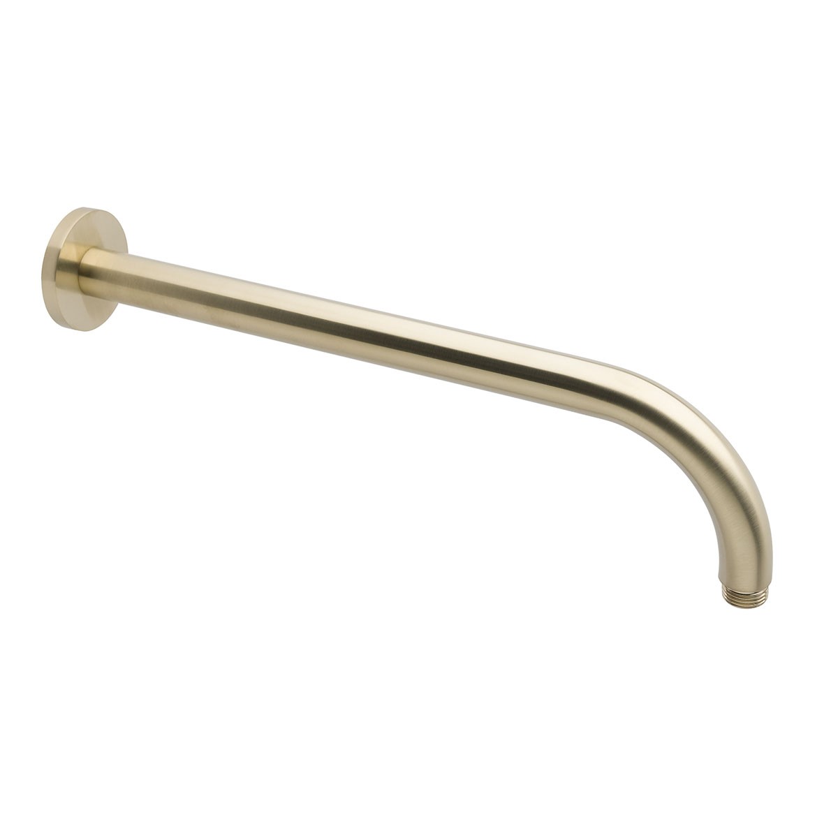 Globe Brushed Gold Wall Arm 300mm