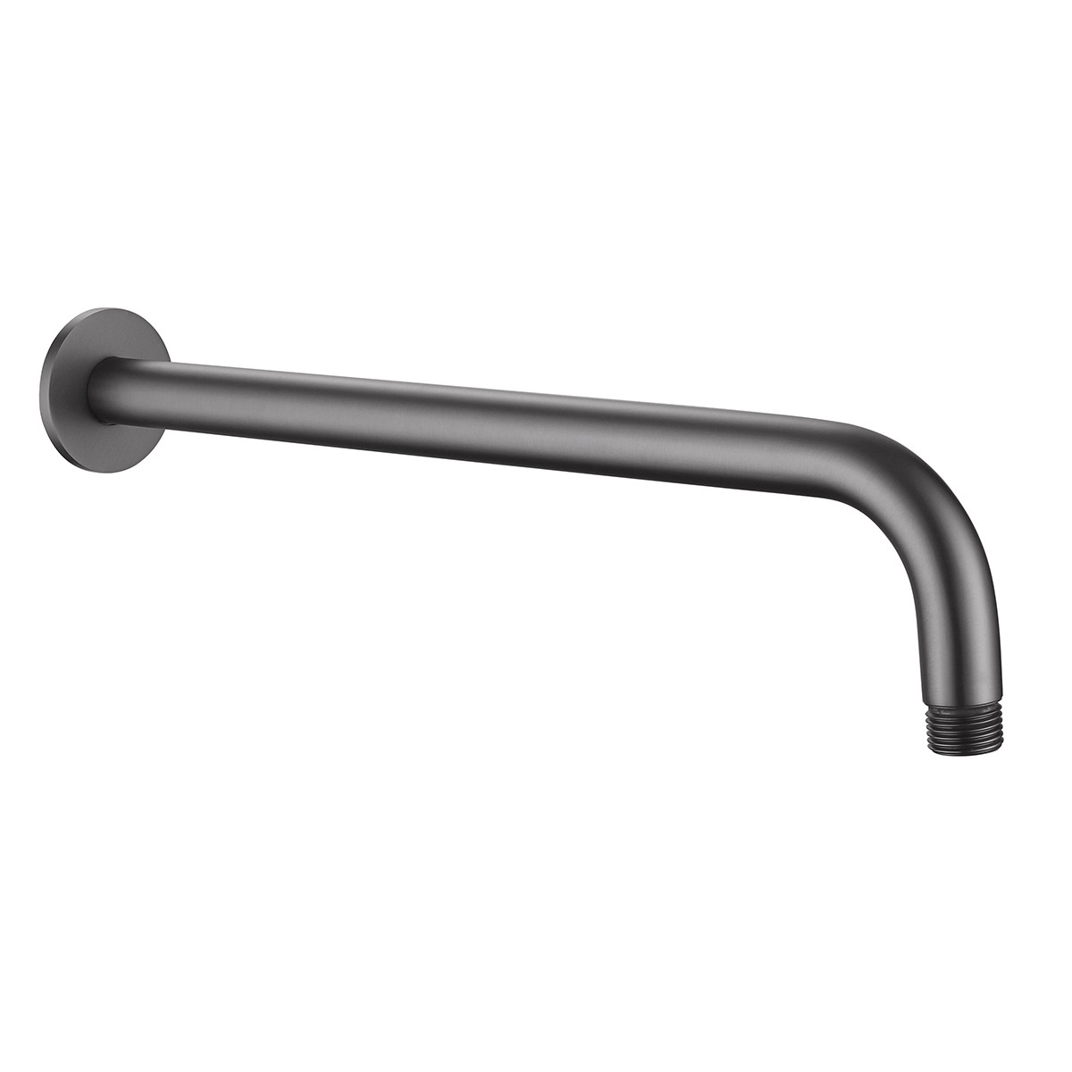 Globe Gunmetal Wall Shower Arm 300mm