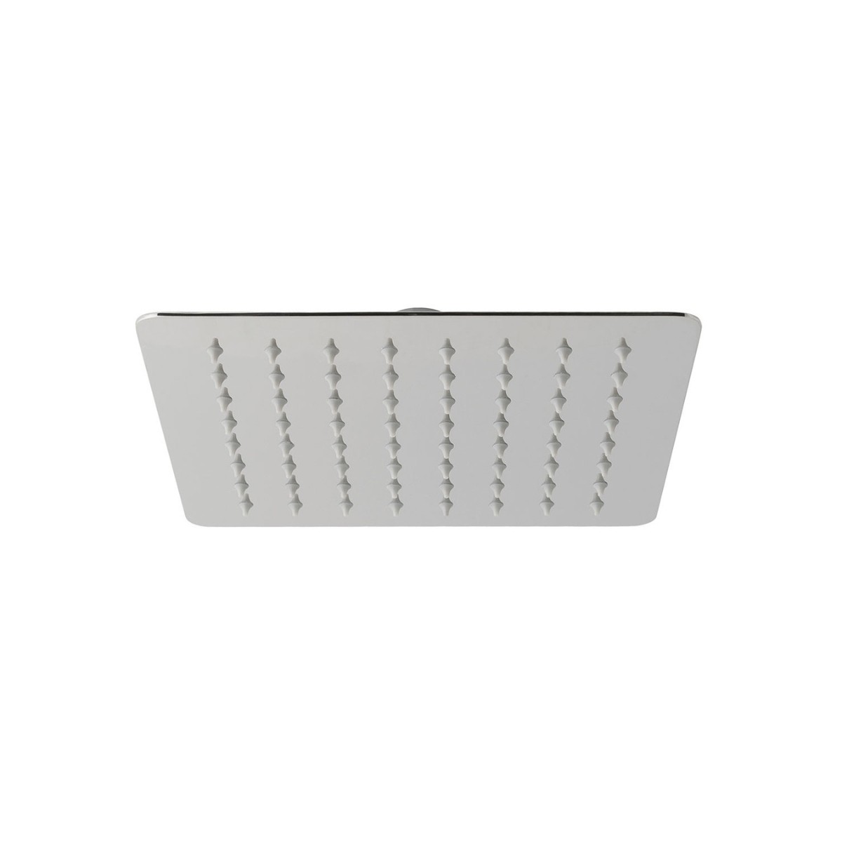 Cube Chrome Thin Shower Head 250mm
