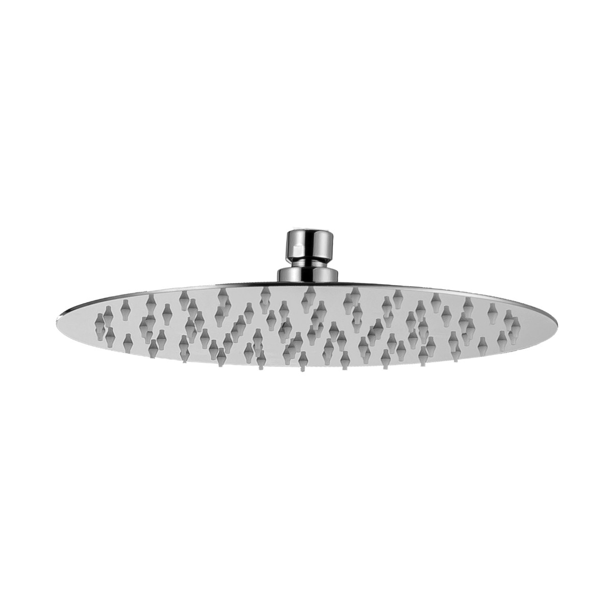 Globe Chrome Thin Shower Head 250mm