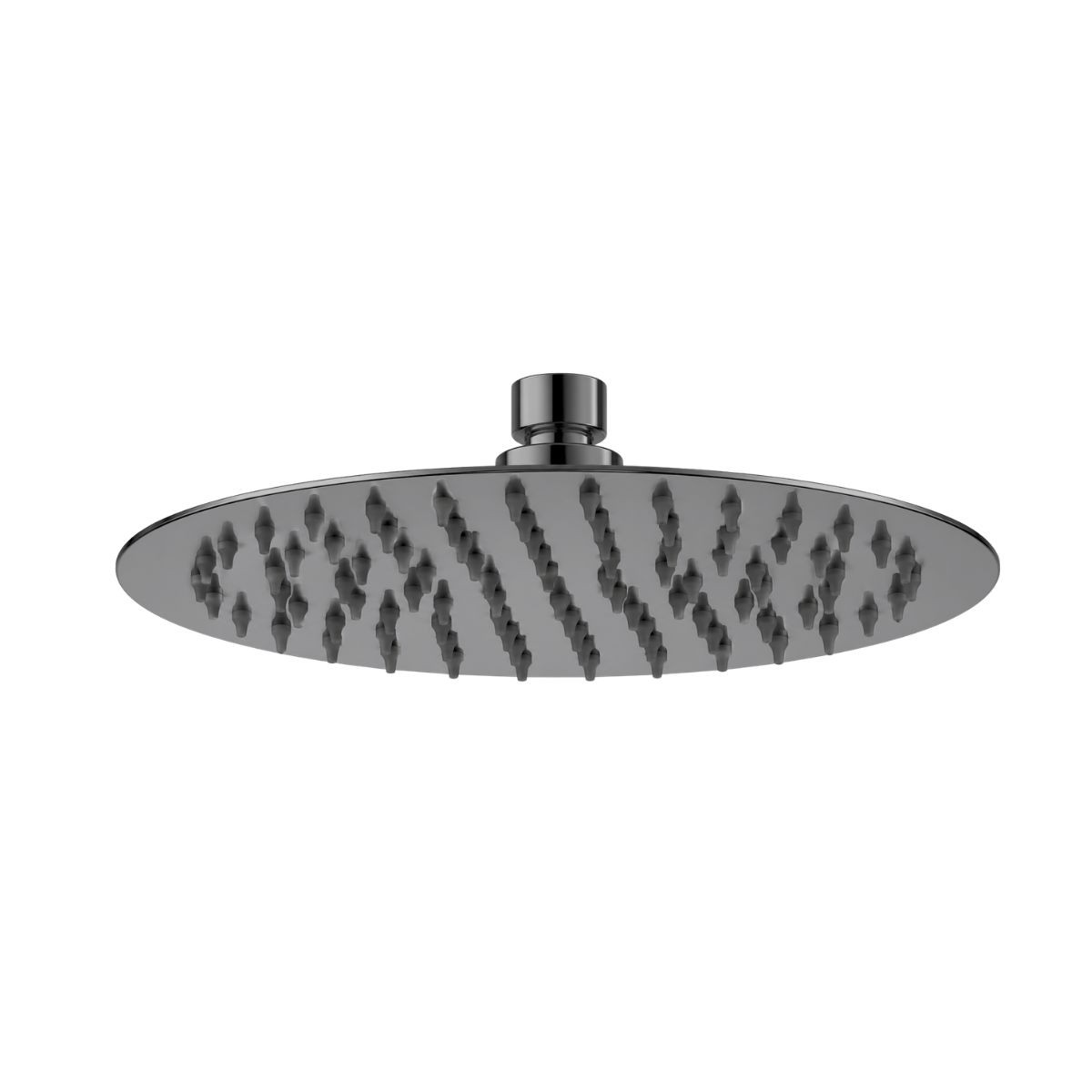 

Globe Gunmetal Thin Shower Head 250mm