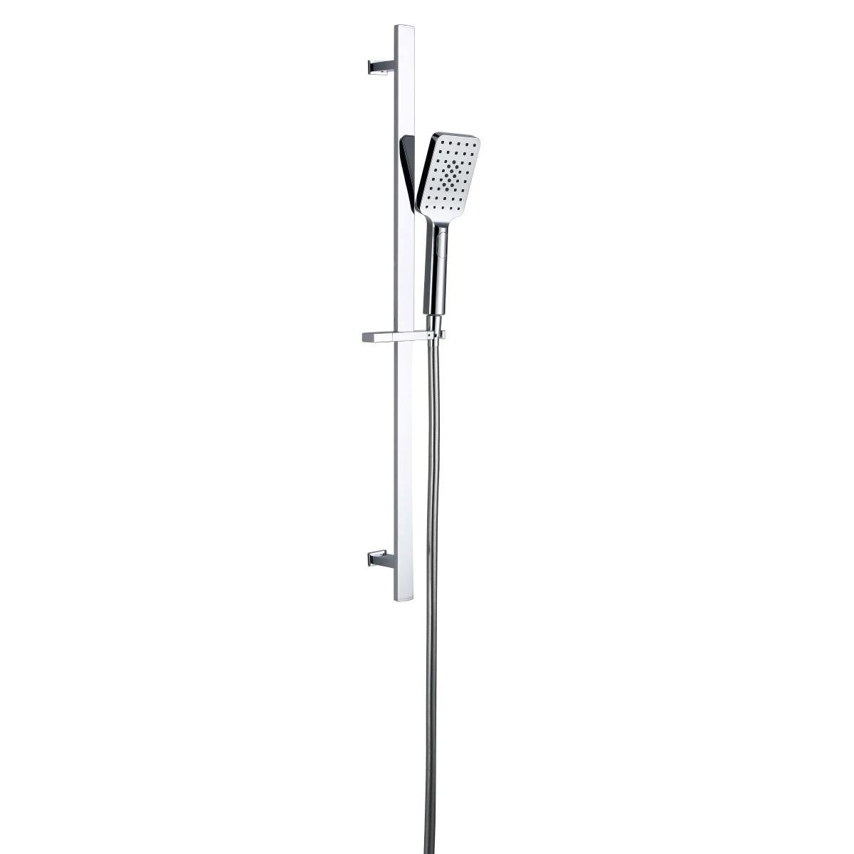 Cube Chrome Slide Rail with Handset