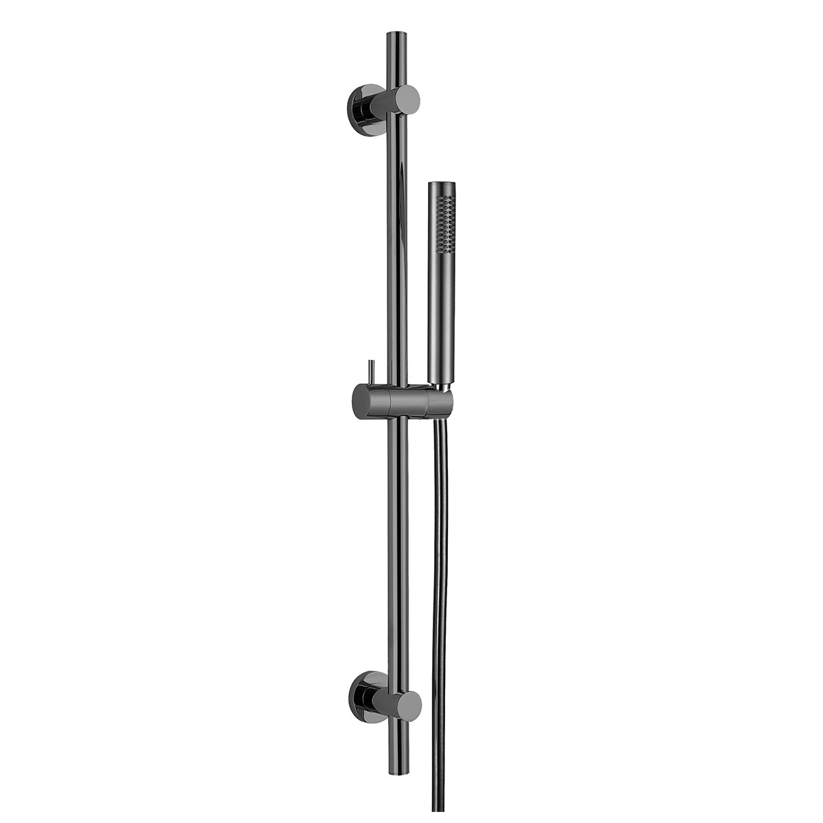 Globe Gunmetal Adjustable Slide Rail with Handset