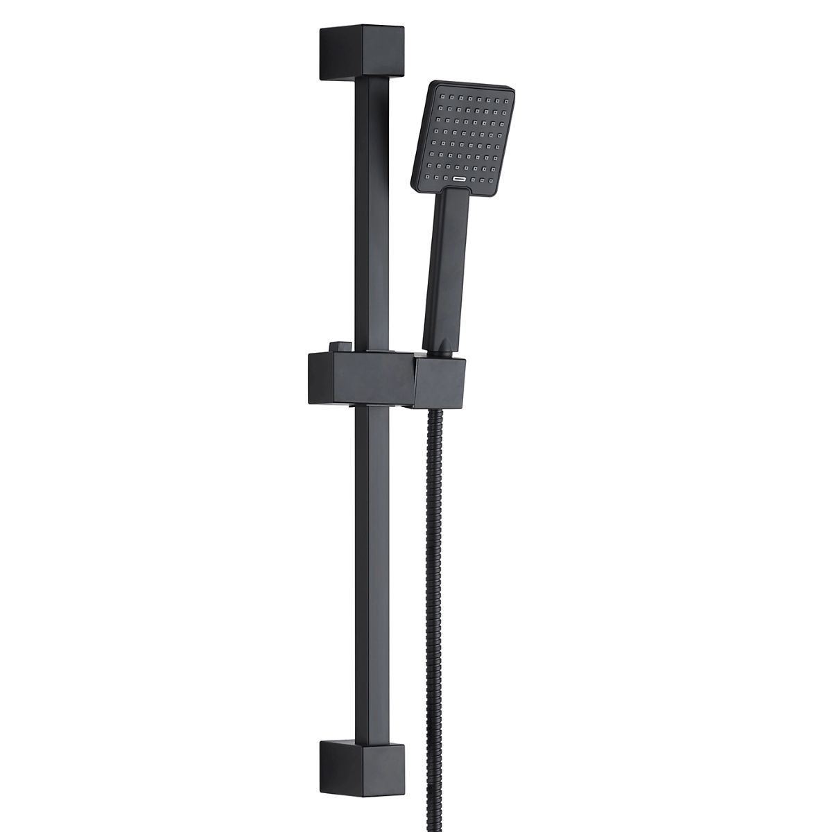 Cube Matt Black Slide Rail with Handset