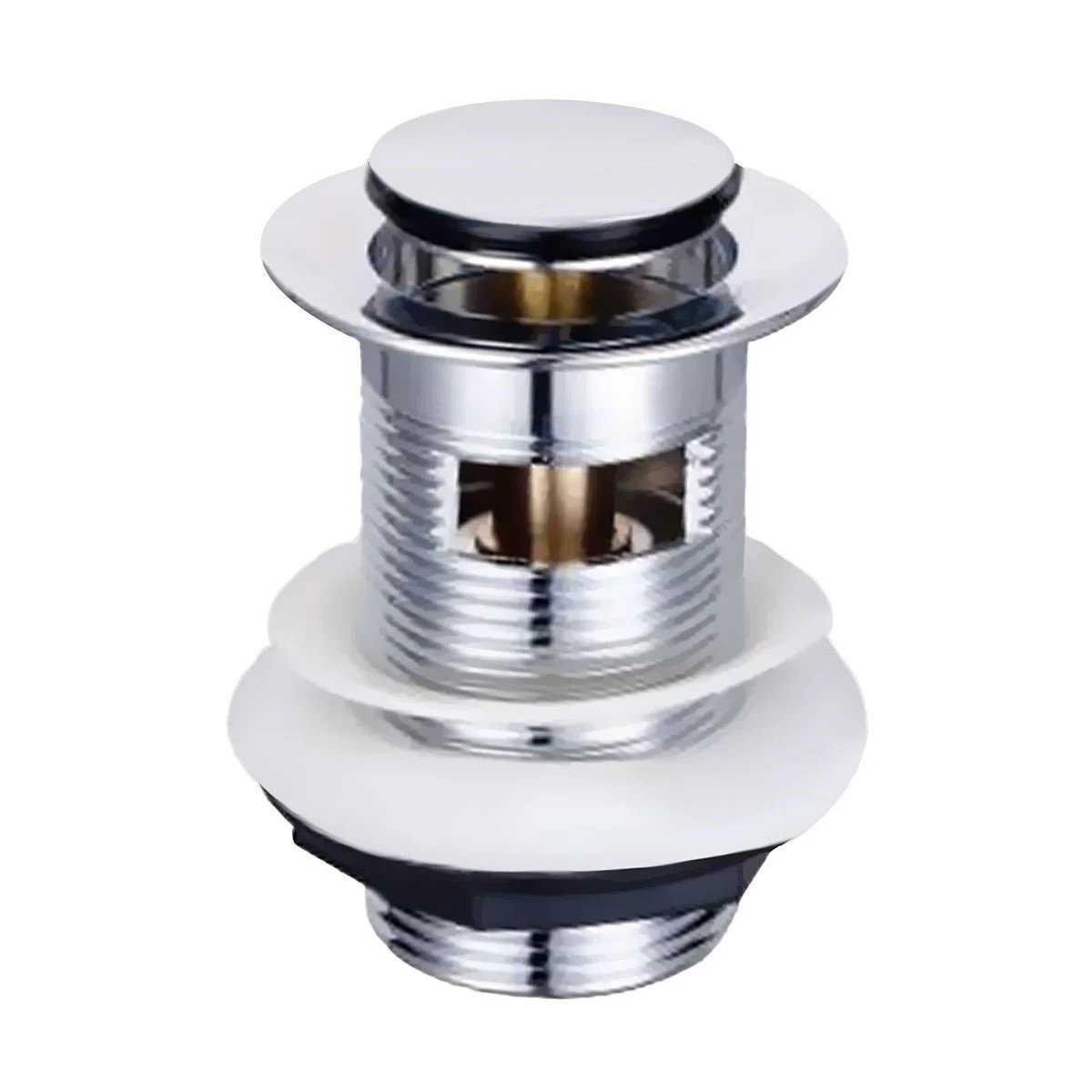 Union Chrome Basin Mono Mixer Tap with Click Waste