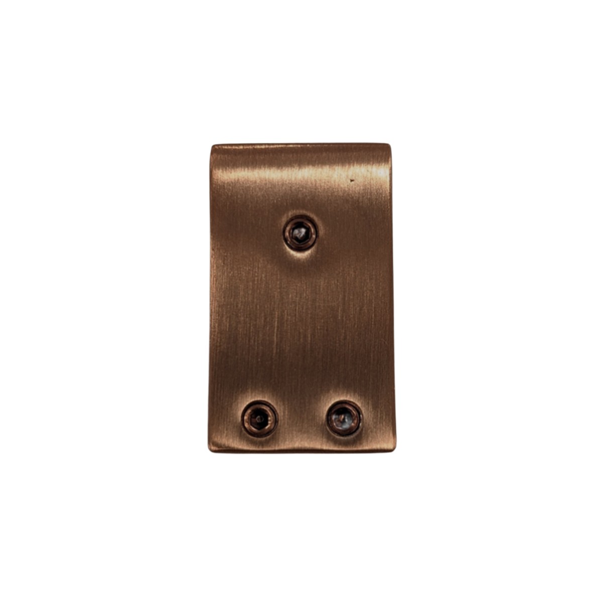 Sapphire Square T-Piece Brushed Bronze