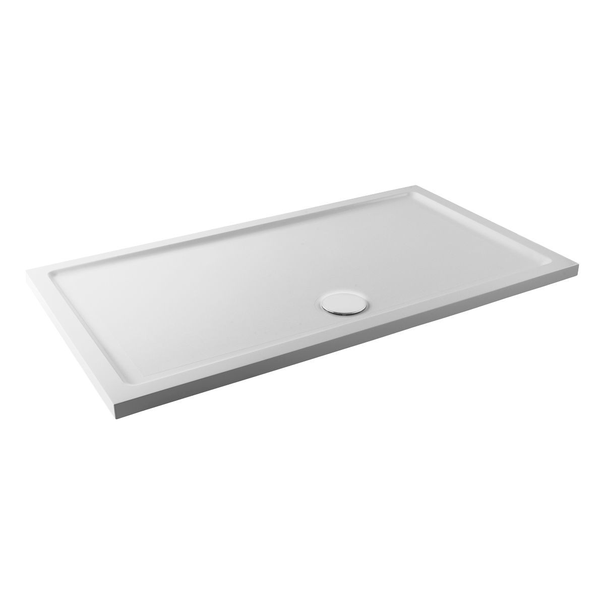 CoreStone Anti Slip Rectangular Stone Resin Shower Tray 1600x800mm