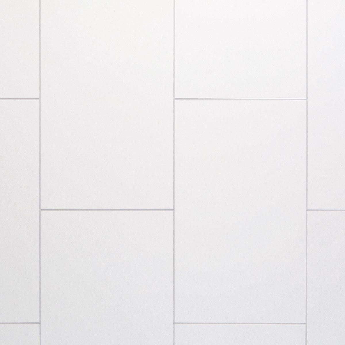 Neptune White Tile Effect Tongue & Groove Showerl Panel 2400x1000mm
