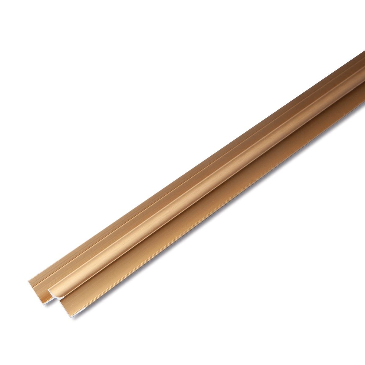 10.5mm Brass Aluminium Internal Corner 2400mm