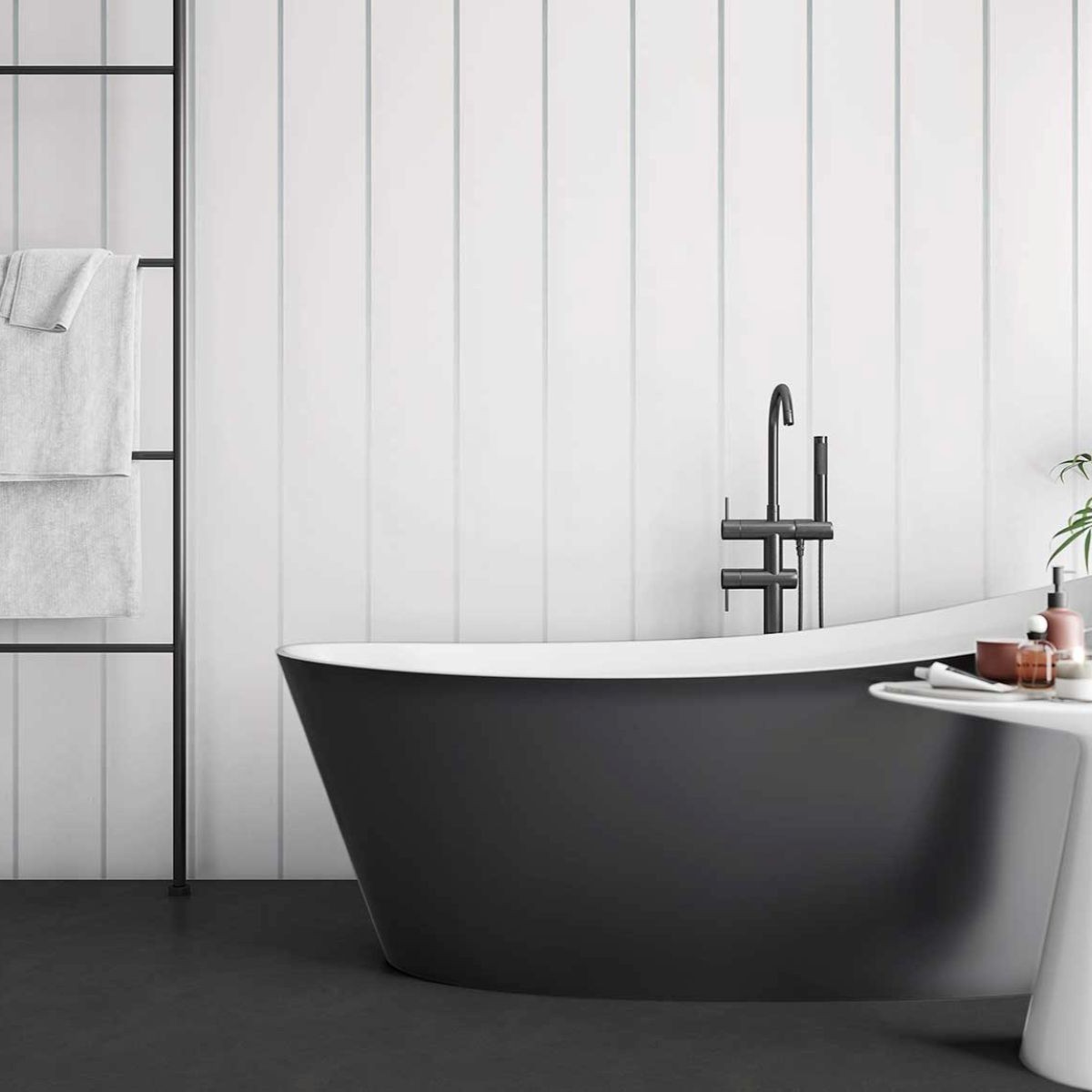 White Chrome Tongue & Groove Ceiling Panels 4000mm x 250mm (Pack of 4)