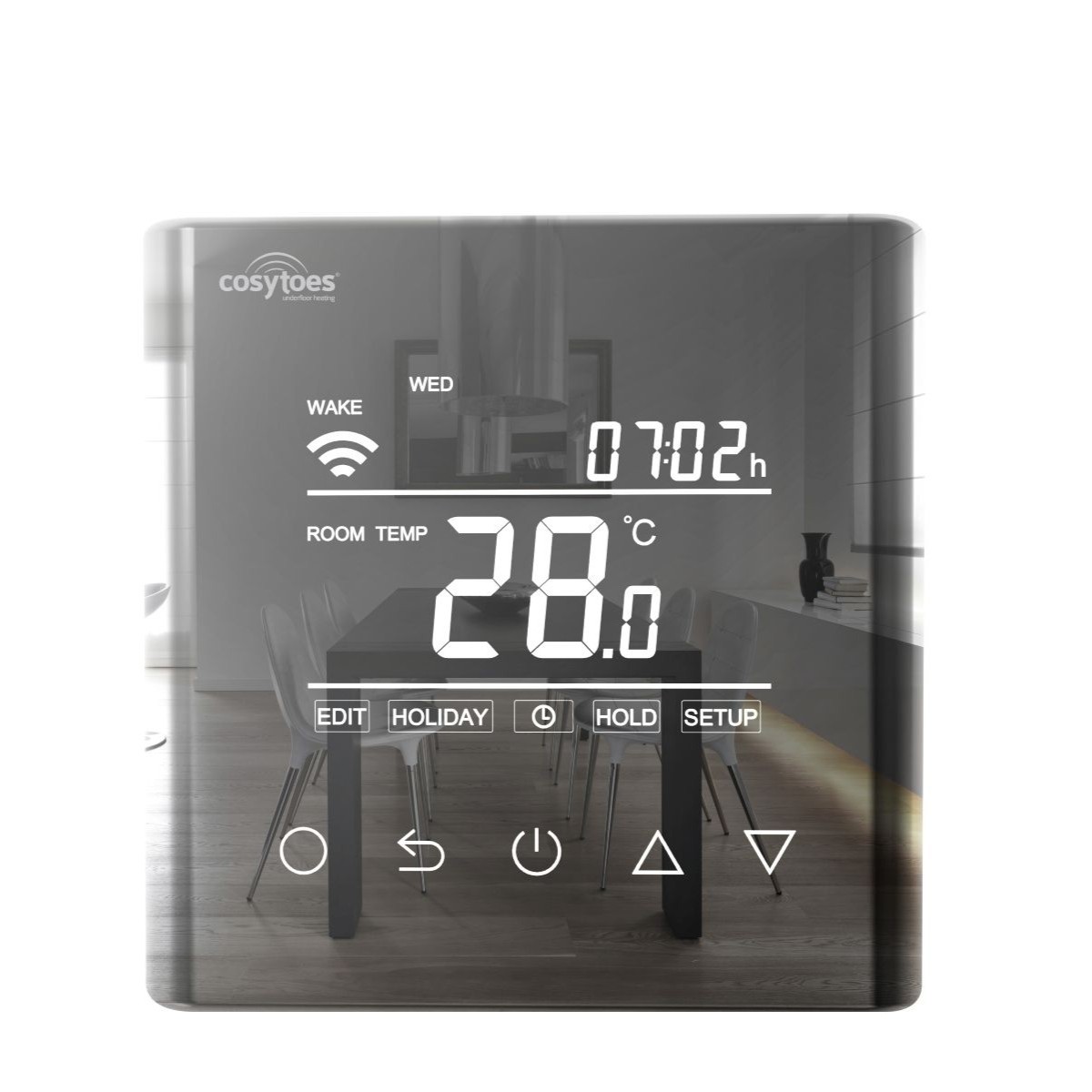 Curve Reflection WiFi Timer Thermostat