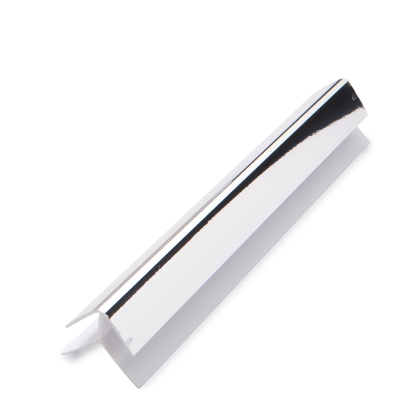 7.5mm Chrome PVC External Corner Trim 2700mm 