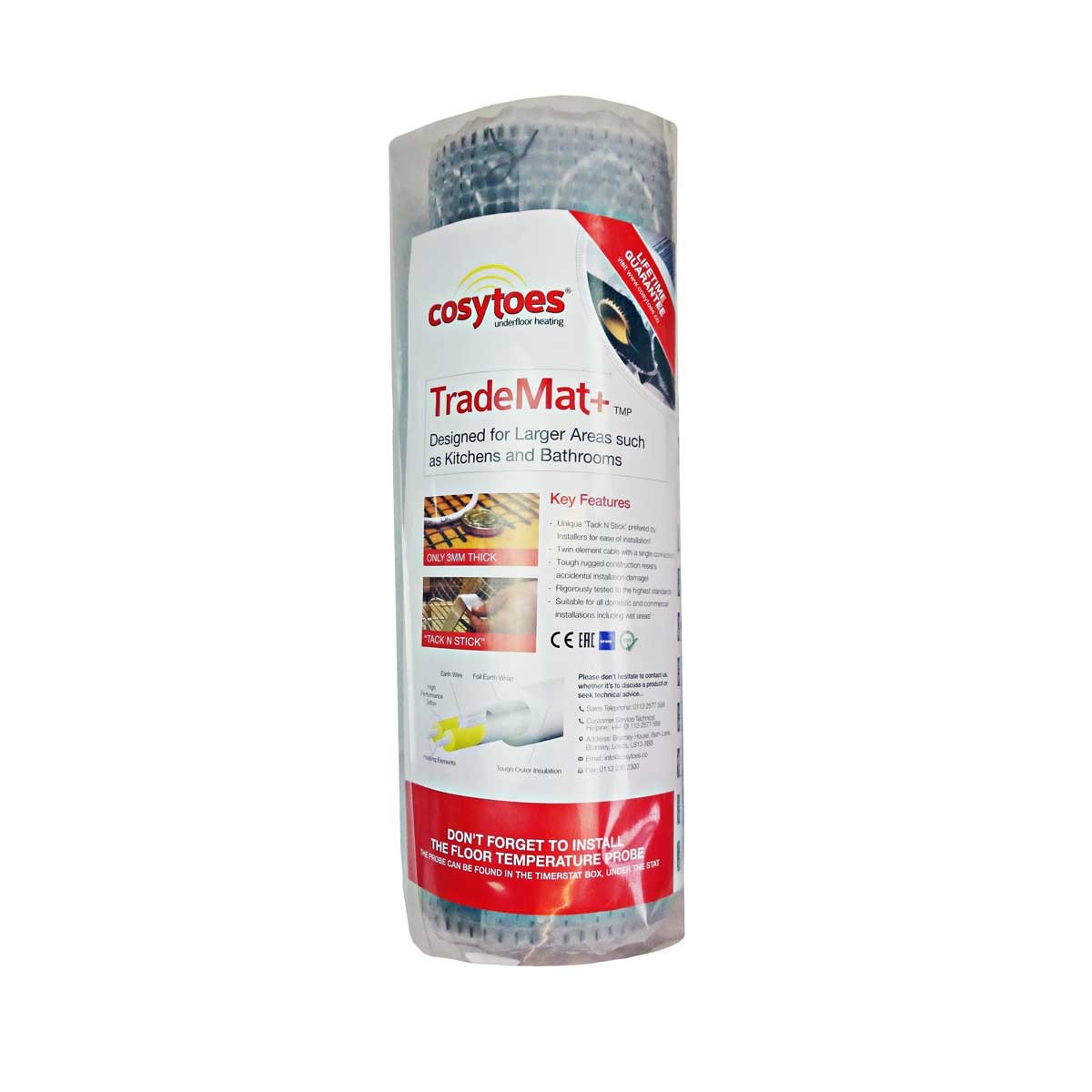 Electric Underfloor Heating Matt 4.0m2