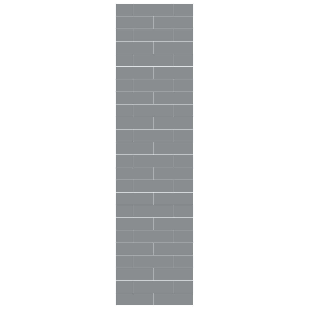 Fibo Aberdeen Metro Brick Tile Wall Panel 2400x600mm