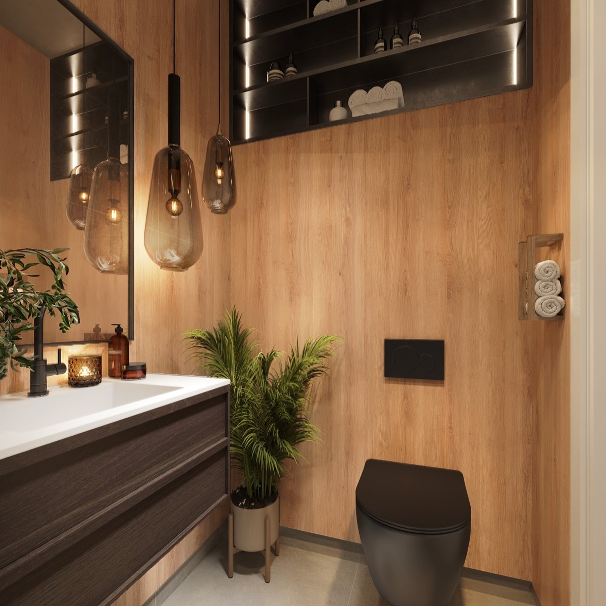 Fibo Oak Nature Wall Panel 2400x600mm