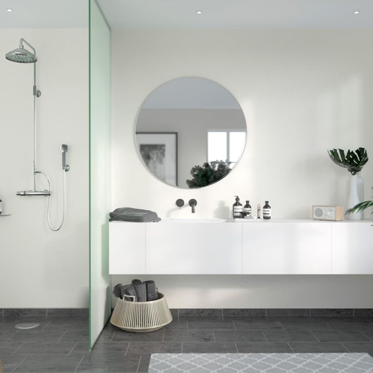Fibo Crystal White Silk Wall Panel 2400x600mm