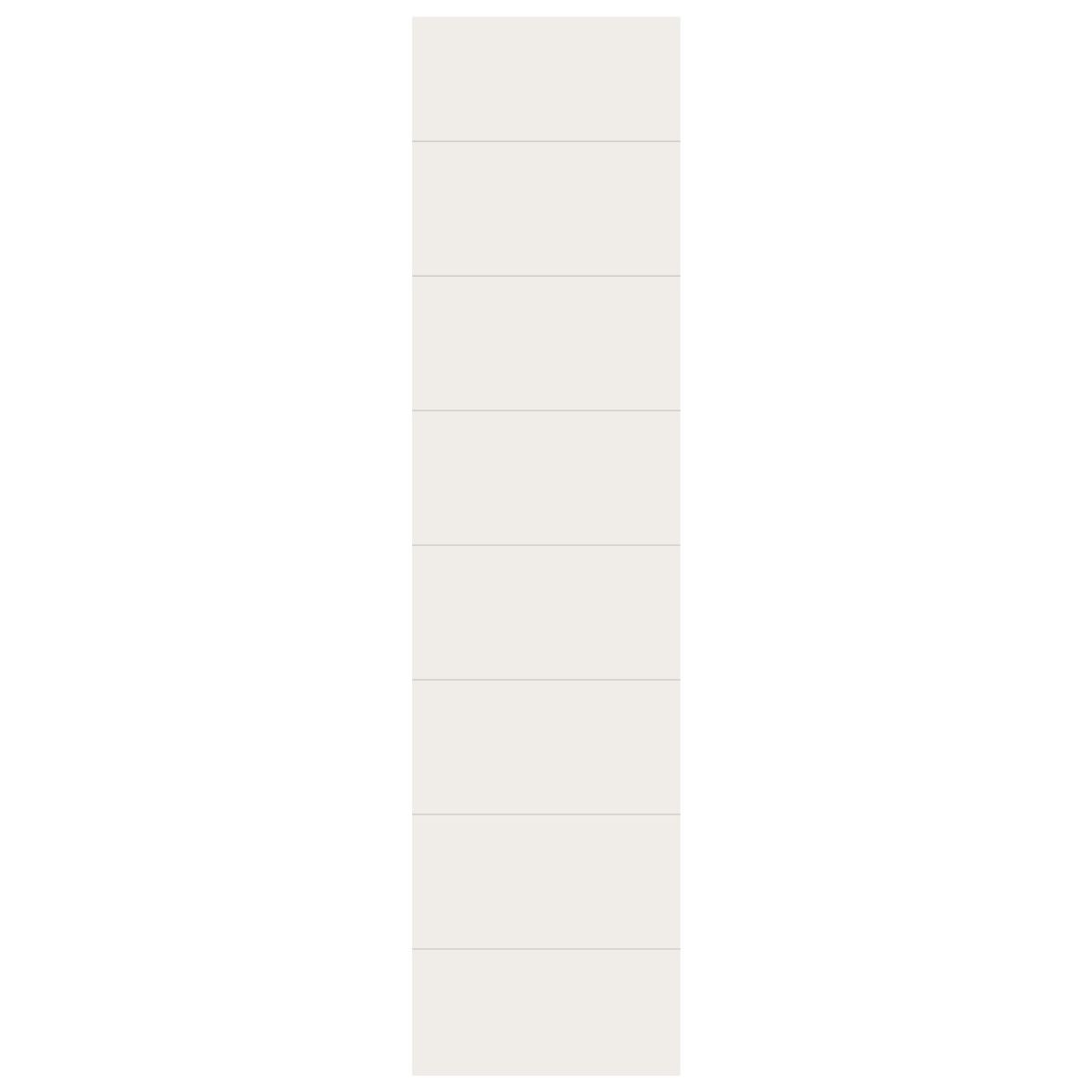 Fibo White Silk Tile Wall Panel 2400x600mm