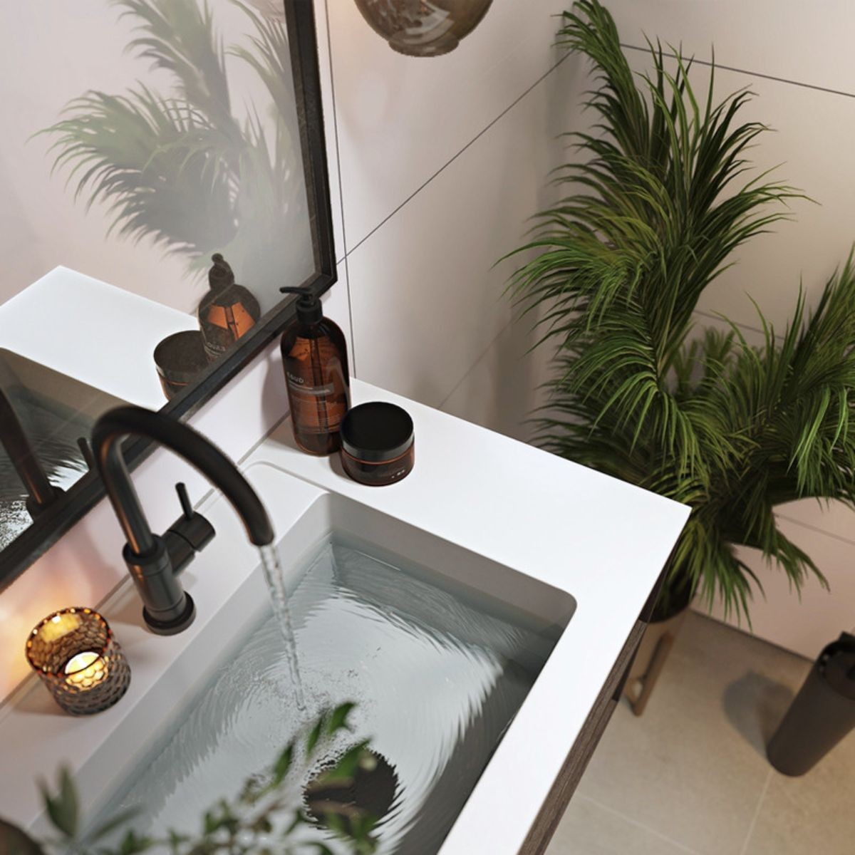 Fibo White Silk Tile Wall Panel 2400x600mm
