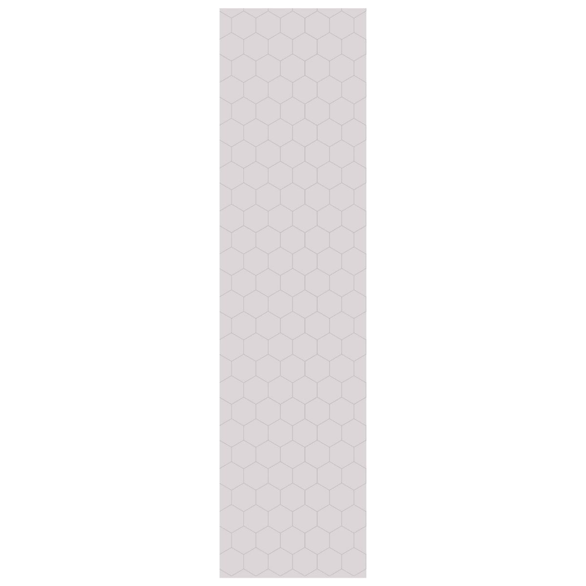 Fibo White Silk Hexagonal Tile Wall Panel 2400x600mm
