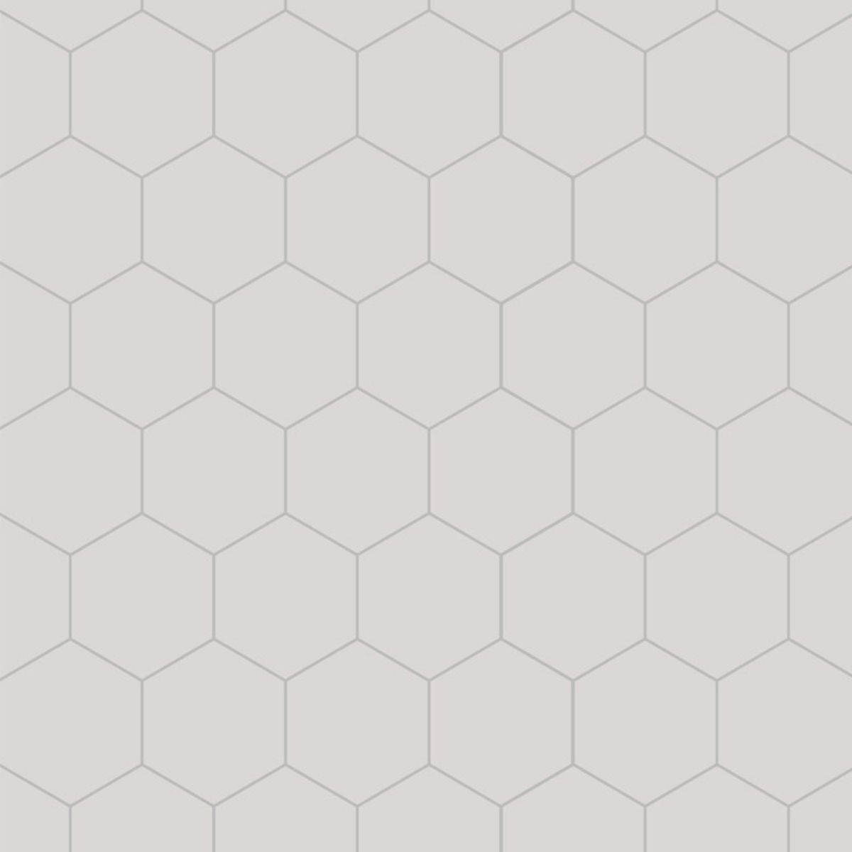 Fibo White Silk Hexagonal Tile Wall Panel 2400x600mm