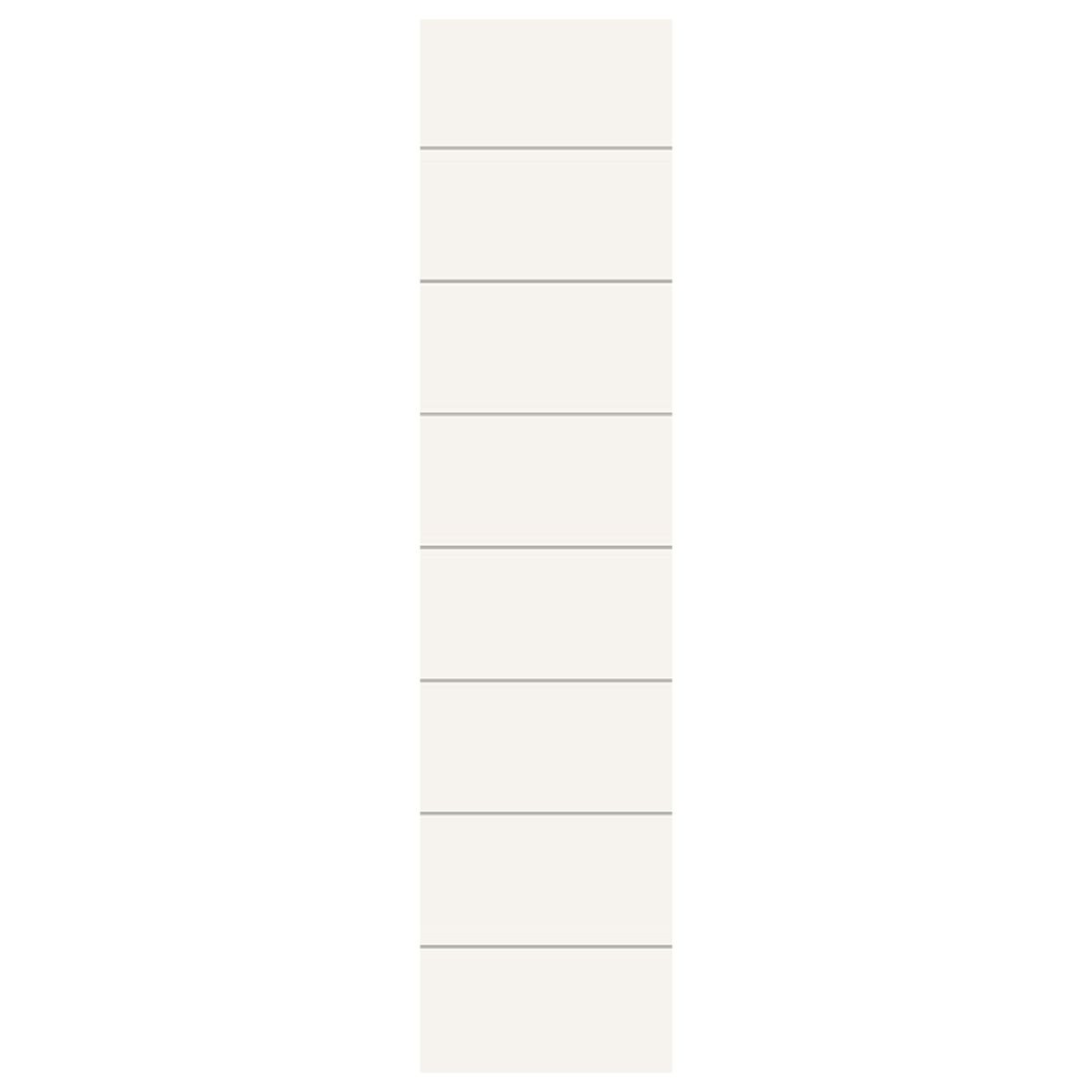 Fibo White Contrast Tile Wall Panel White 2400x600mm
