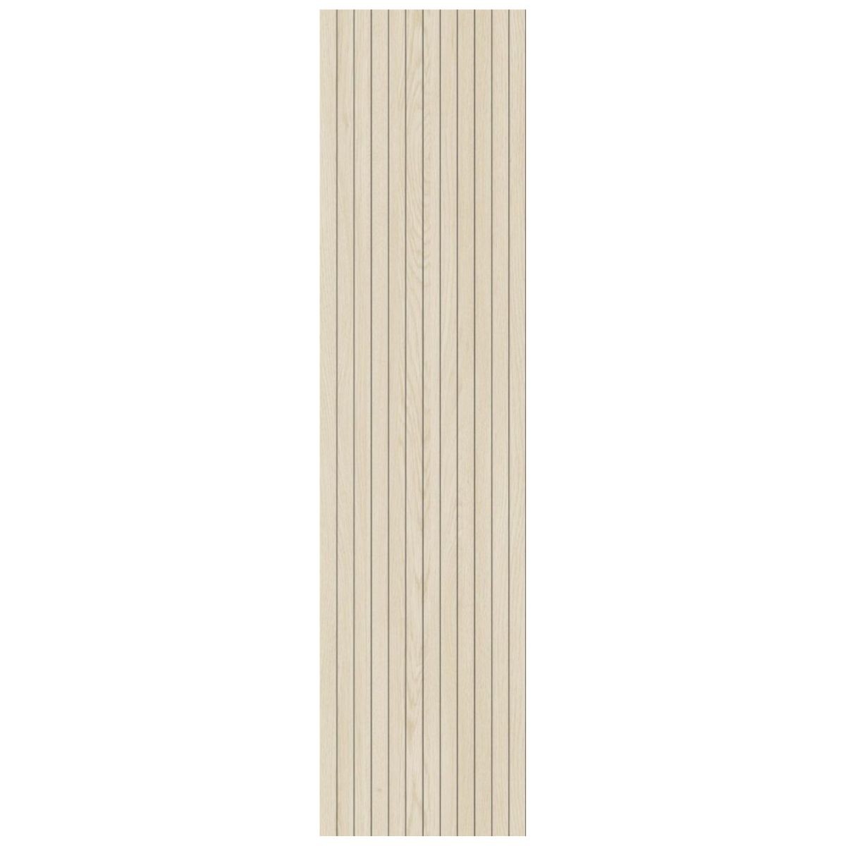 Fibo Wood Slats Light Wood 2400x600mm