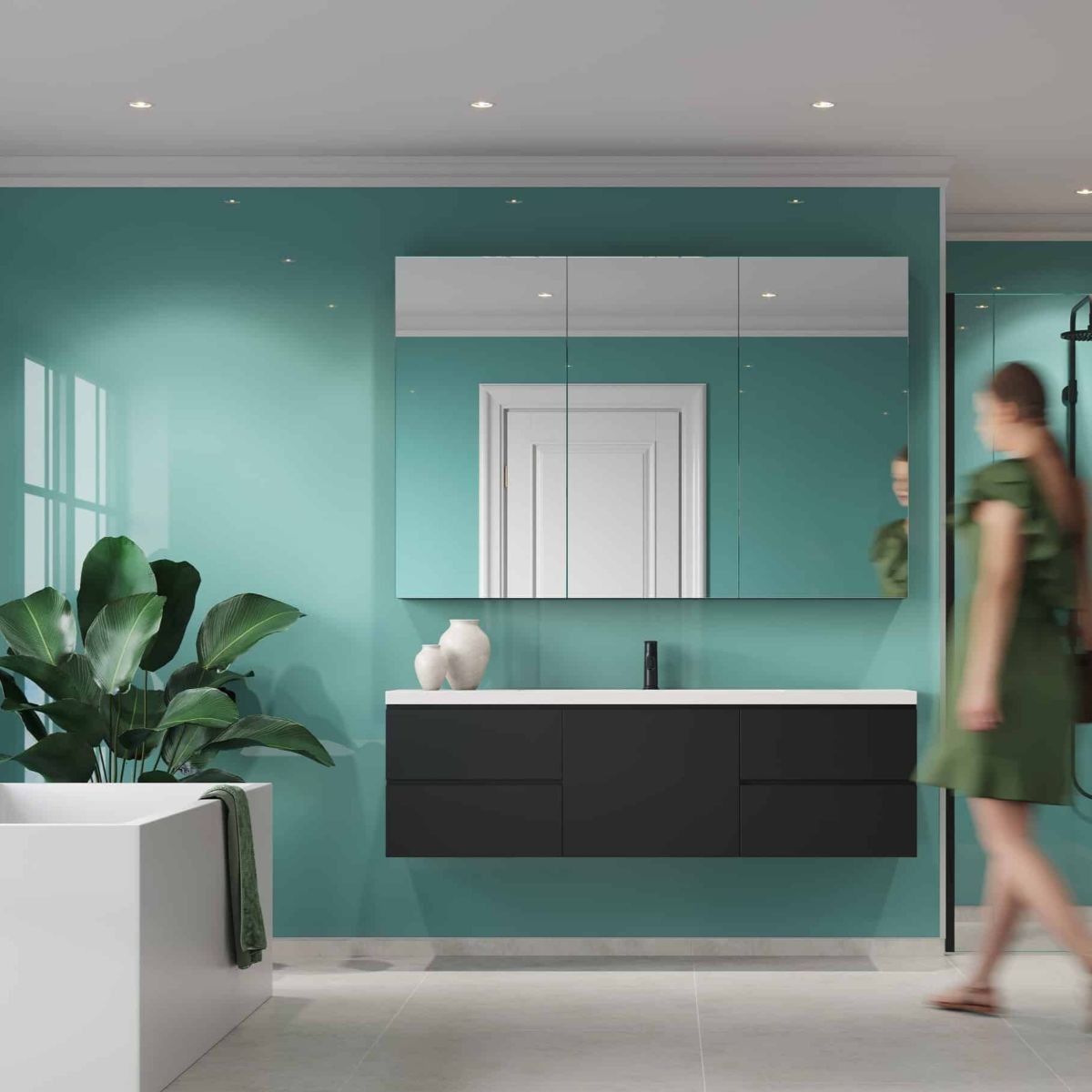 Fibo Aquamarine Wall Panel 2400x600mm