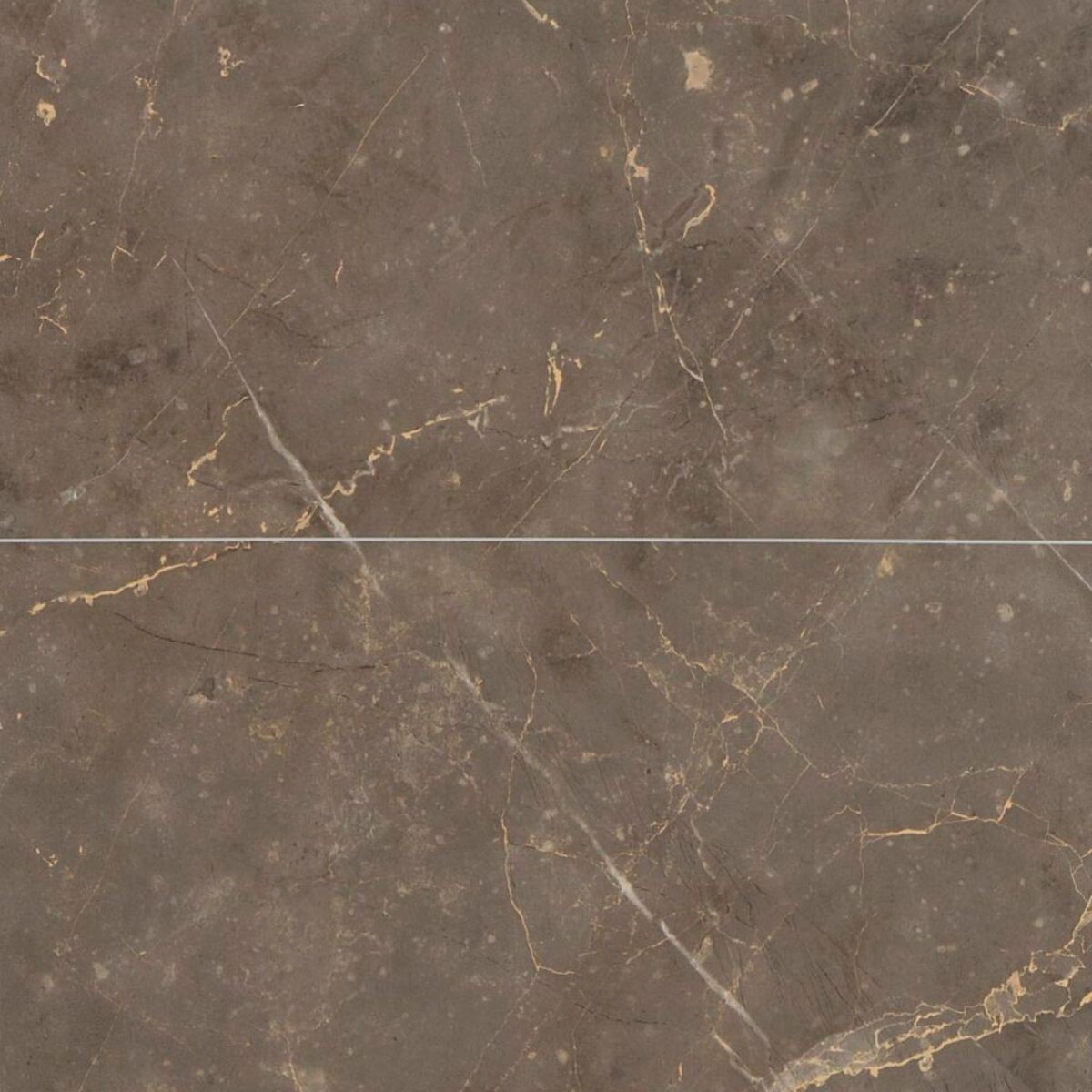 Fibo Golden Brown Marble Tile Wall Panel 2400x600mm