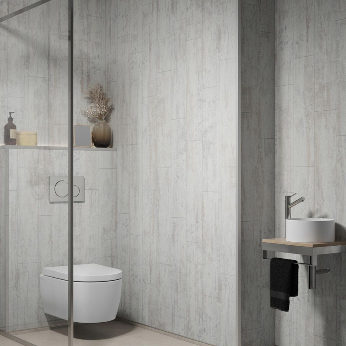 Fibo Shabby Chic Tile Wall Panel 2400x600mm