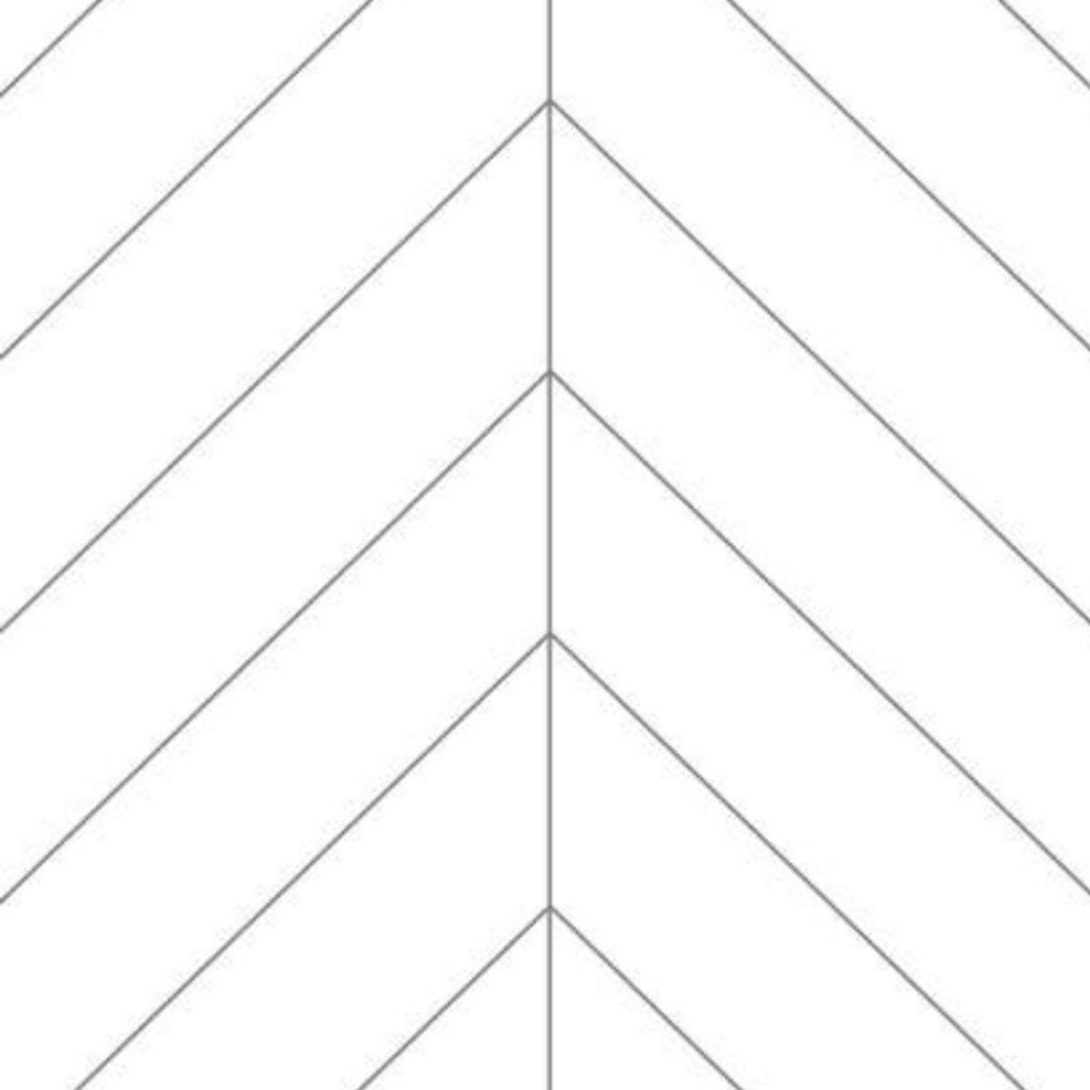 Fibo Denver White Chevron Tile Wall Panel 2400x600mm