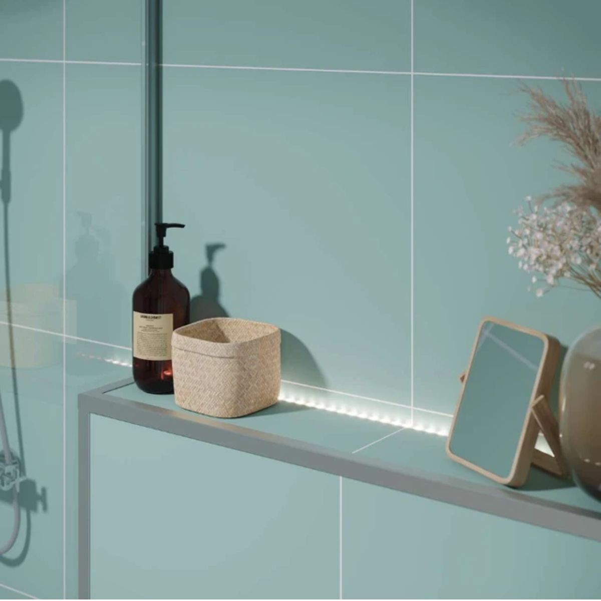 Fibo Aqua Mint Tile Wall Panel 2400x600mm