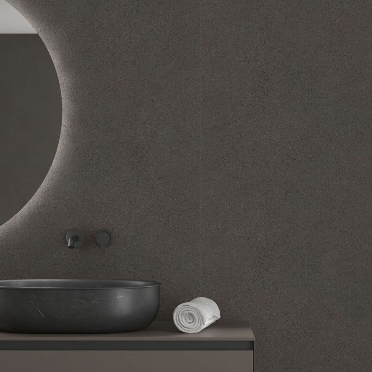 Fibo Grey Terrazzo Wall Panel 2400x600mm