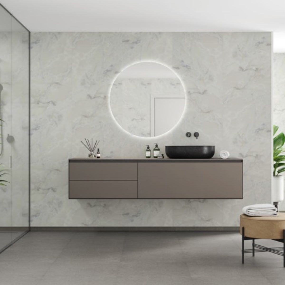 Fibo Arctic Onyx Wall Panel 2400x600mm