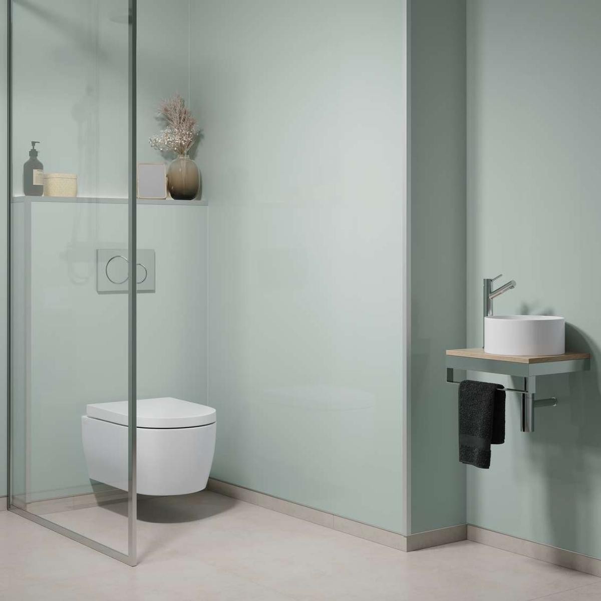 Fibo Light Mint Wall Panel 2400x600mm