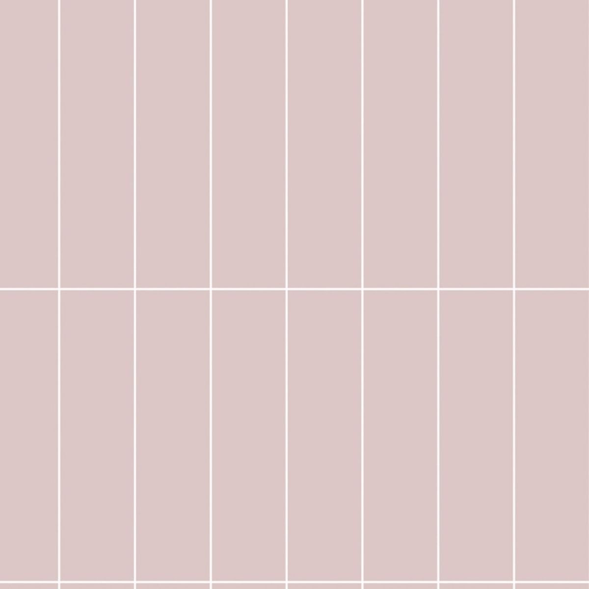 Fibo Dusky Pink Subway Stack Tile Wall Panel 2400x600mm