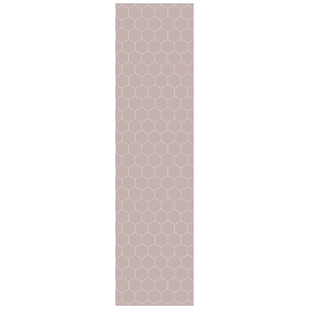 Fibo Dusky Pink Hexagonal Tile Wall Panel 2400x600mm