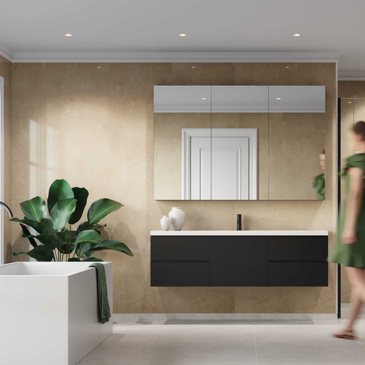 Fibo Desert Gloss Wall Panel 2400x600mm