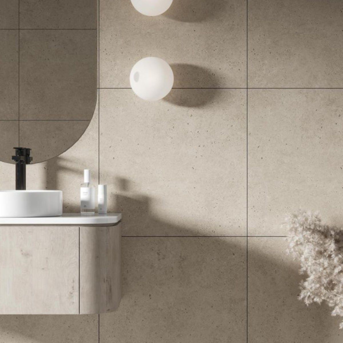 Fibo Cracked Cement Tile Wall Panel 2400x600mm