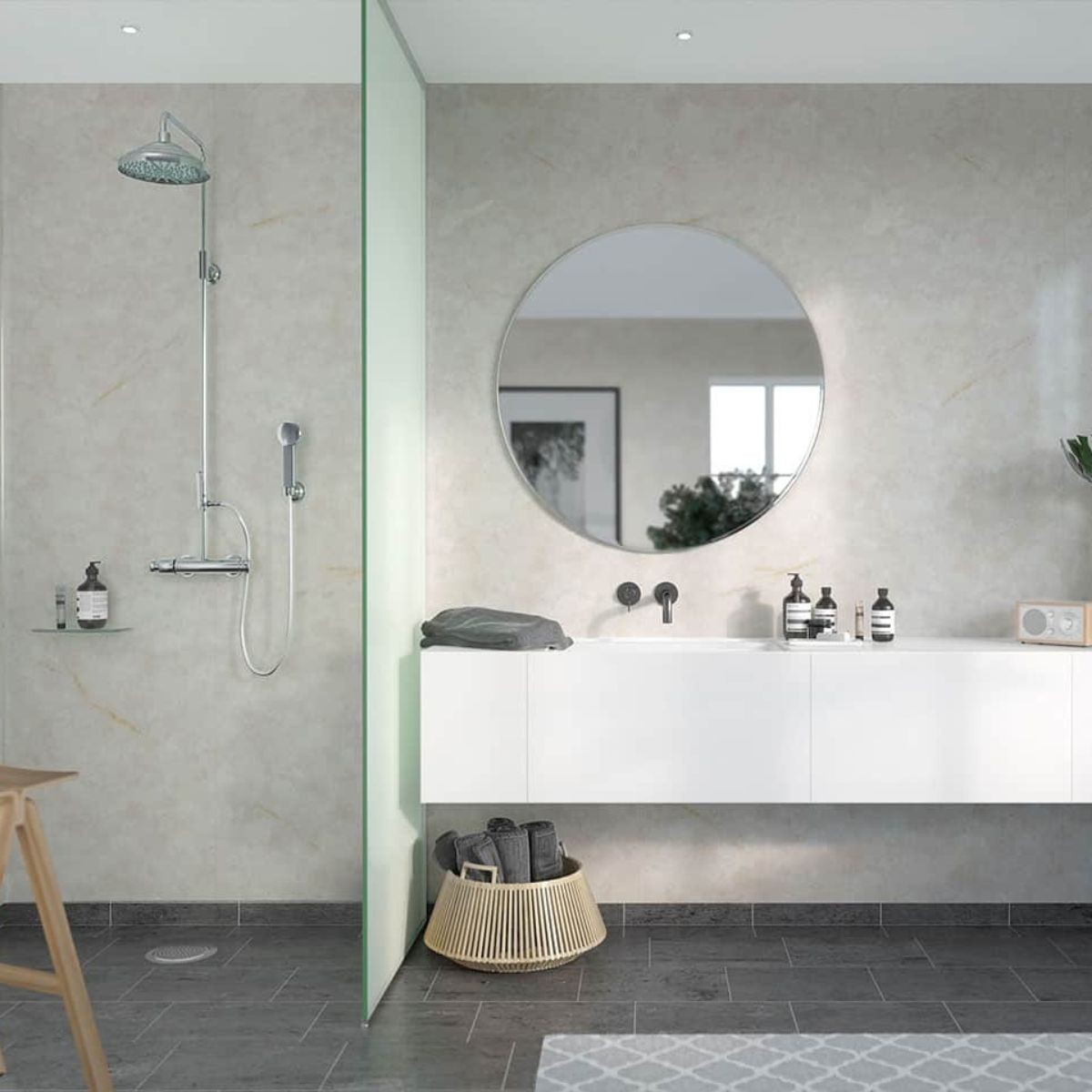 Fibo Milano Marble Wall Panel 2400x600mm