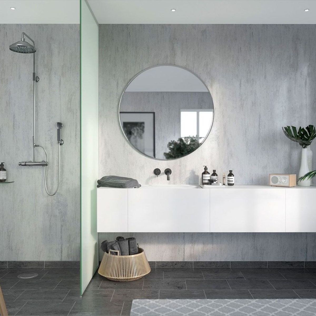 Fibo Shabby Chic Wall Panel 2400x600mm