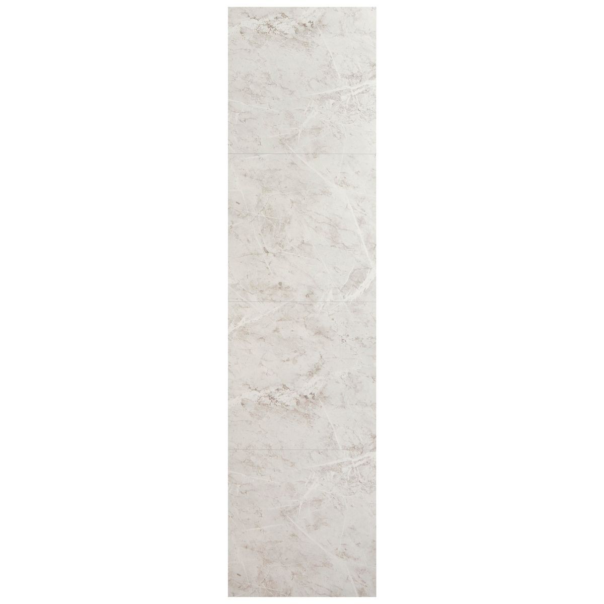 Fibo White Marble Tile Wall Panel 2400x600mm