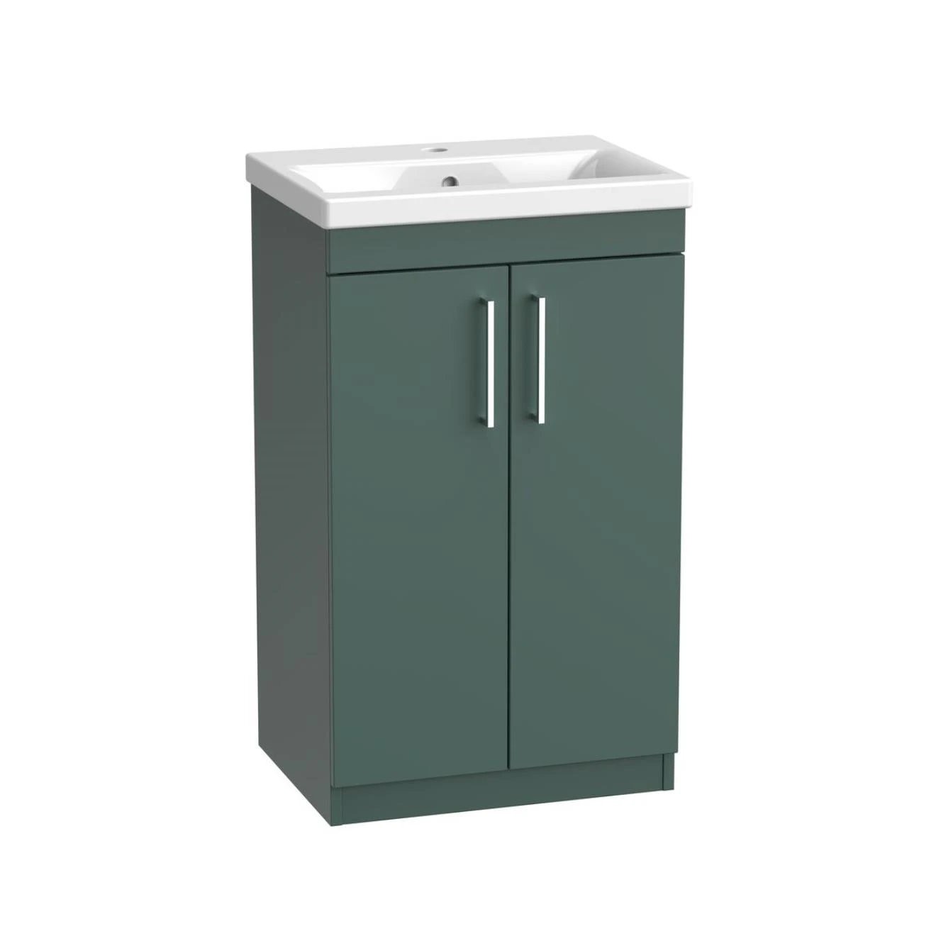 Gemini Deep Sea Green Vanity Unit & Basin 500mm