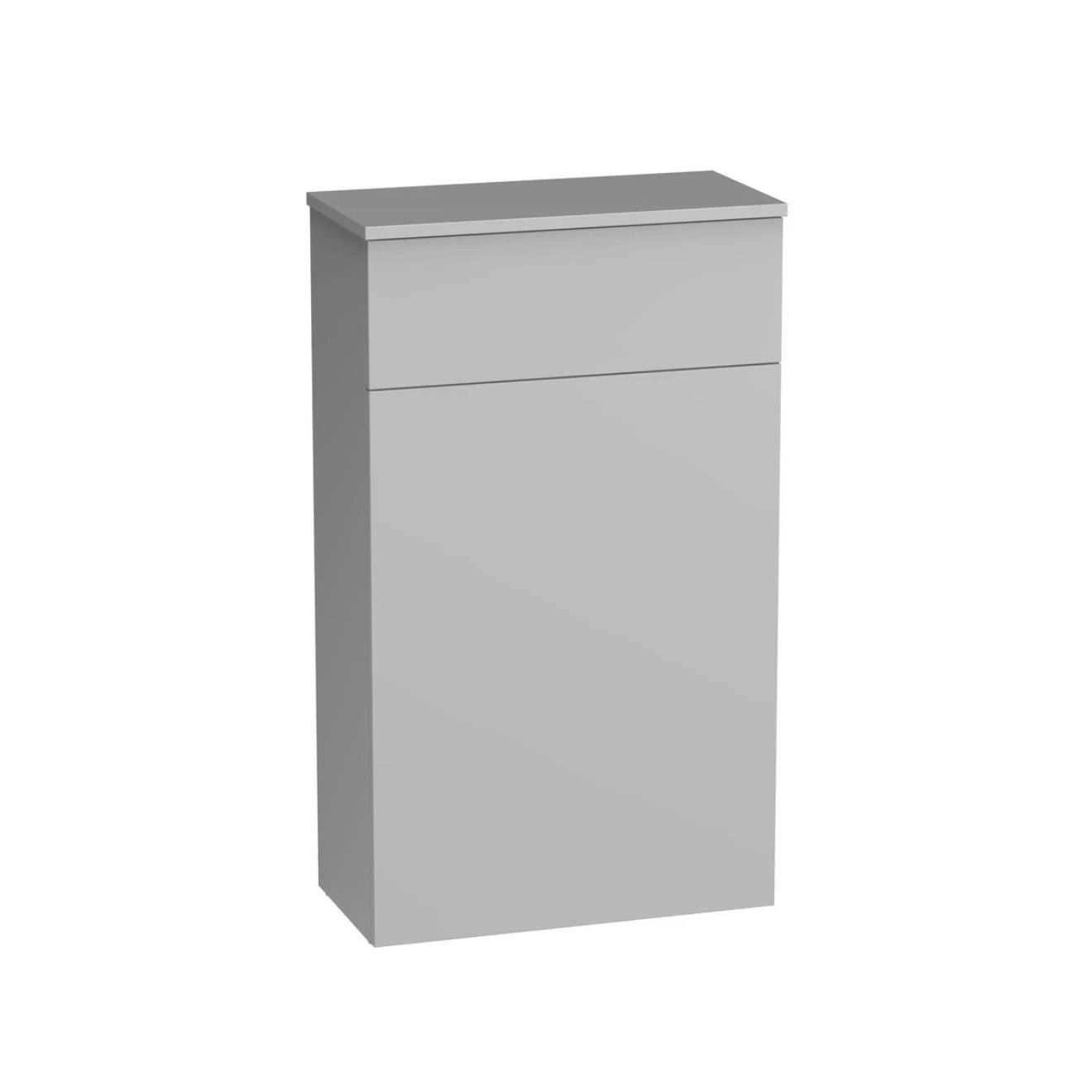 Gemini Gloss Light Grey Back To Wall WC Unit 510mm