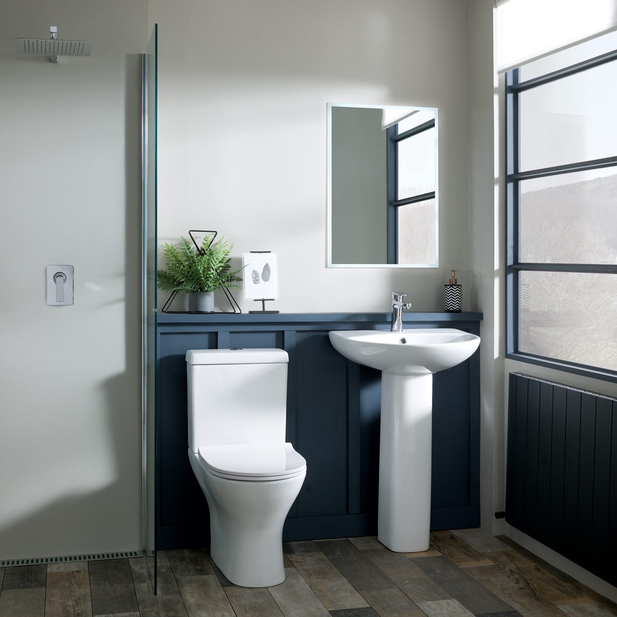 Croft / Lydford Basin & Pedestal 550x475mm 1H